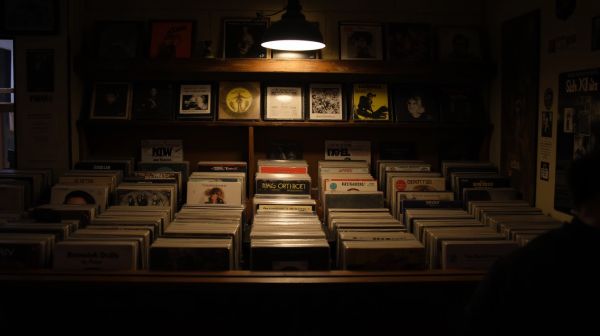 Disquaire underground : explorez une collection de vinyles rares et alternatifs