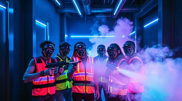 Prêt pour l'action au laser game à bordeaux ?